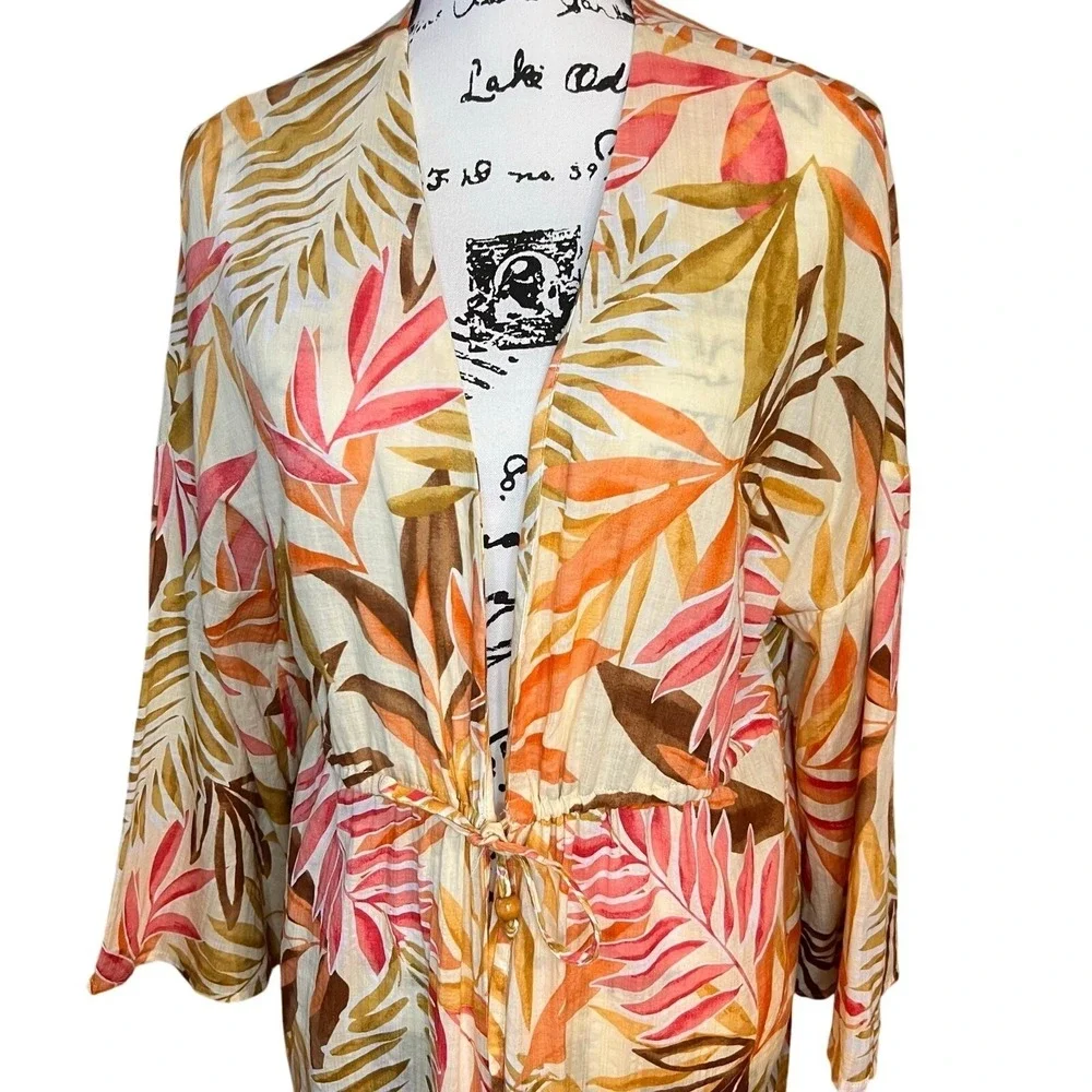 Love Riche Tropical Swim Maxi‎ Cover Up - Medium.